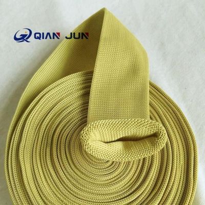 Kevlar Aramid Stock tube on Tempered glass furnace machinery